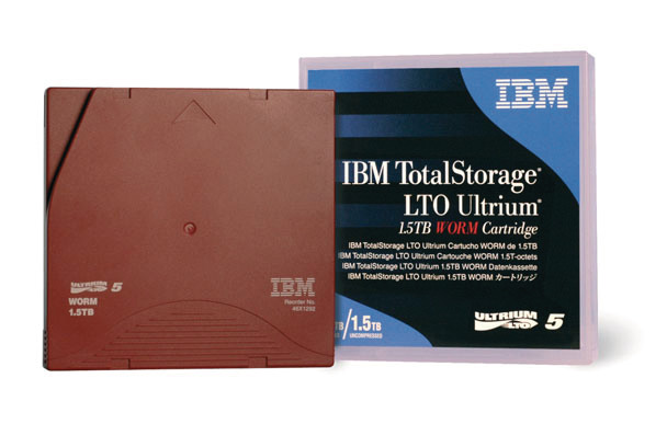 IBM LTO Ultrium 5 WORM 1500/3000GB 46X1292 Data Tape