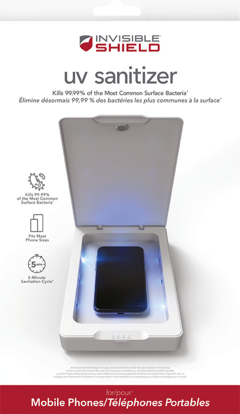IN.SHIELD UV Sterilizer CleaningSystem 209906215 for Phones up to 6.9, USB-C