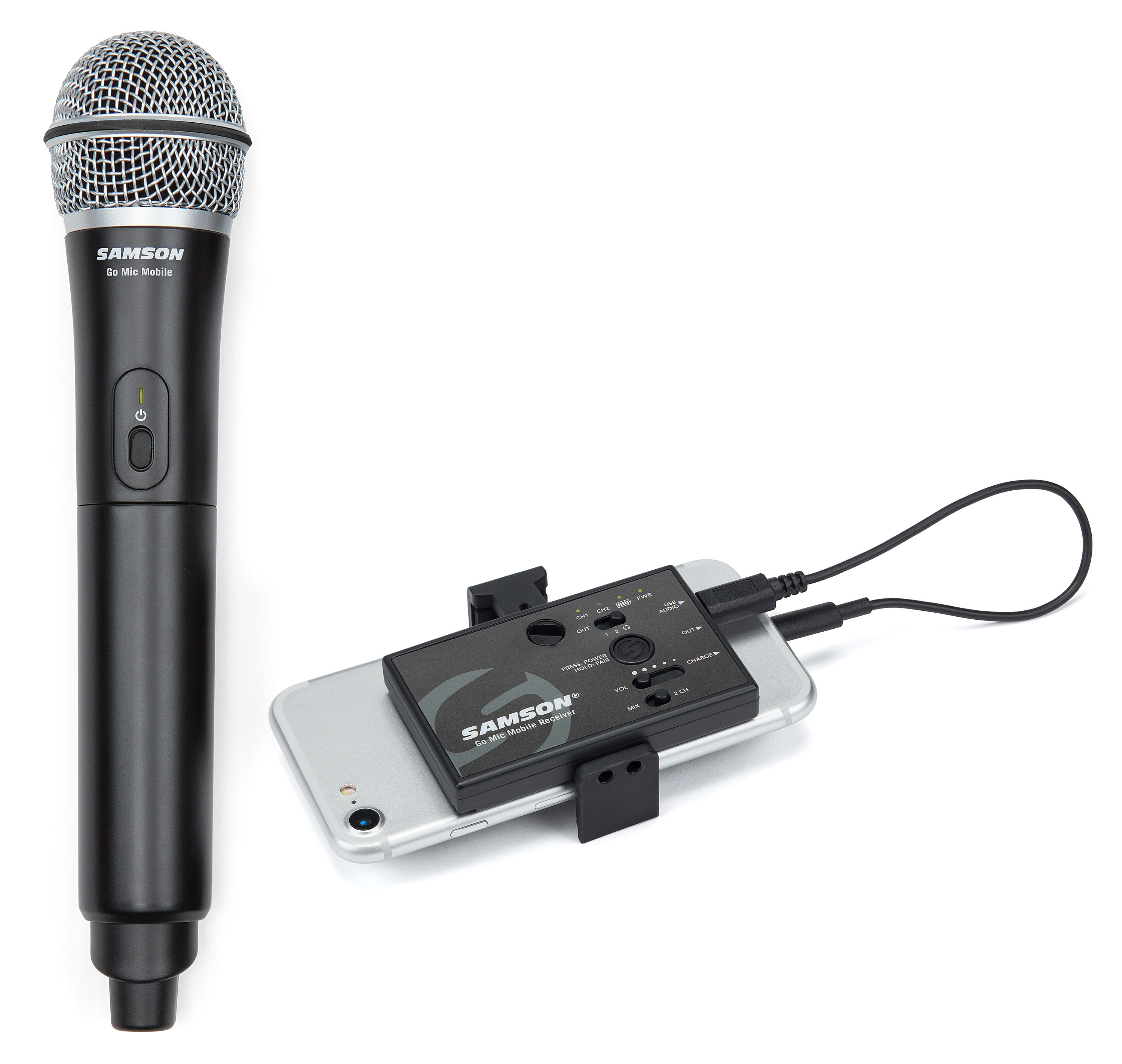 SAMSON Go Mic Mobile Handheld SWGMMSHHQ Professional Wireless System